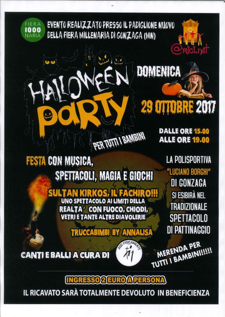 Al momento stai visualizzando Halloween Party 2017