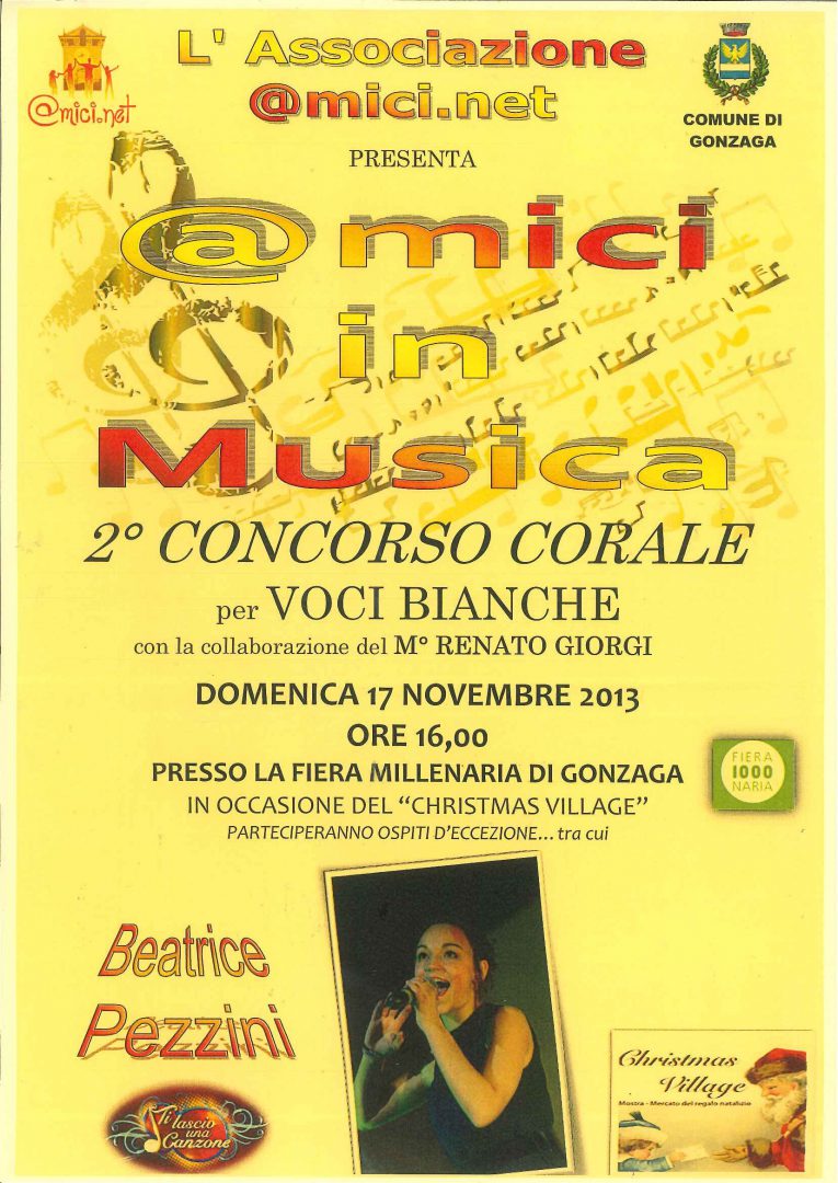 Al momento stai visualizzando Amici in Musica 2013