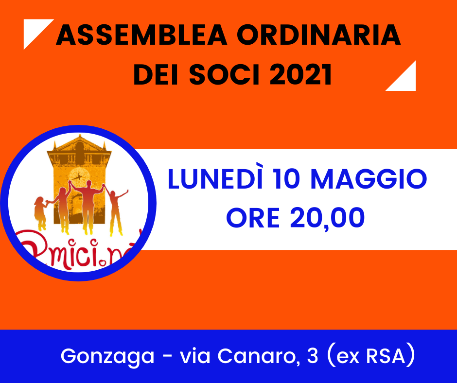 Al momento stai visualizzando ASSEMBLEA DEI SOCI 2021