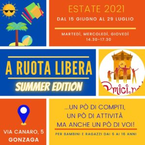 Scopri di più sull'articolo Doposcuola SUMMER EDITION