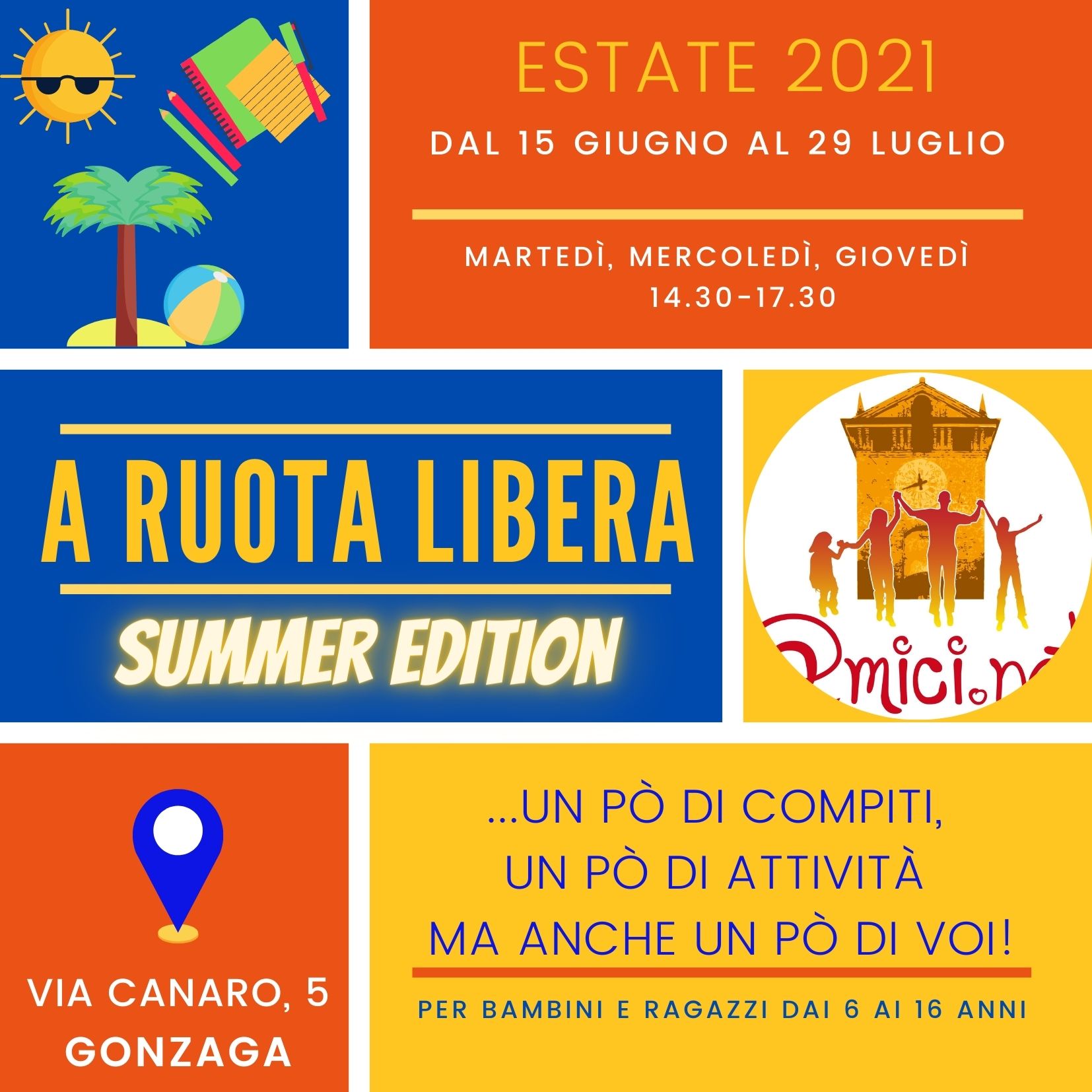 Al momento stai visualizzando Doposcuola SUMMER EDITION