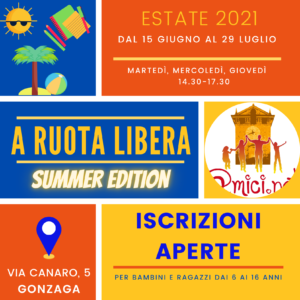 Read more about the article Doposcuola SUMMER EDITION – Iscrizioni aperte