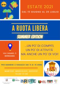 Read more about the article Doposcuola SUMMER EDITION 2021- Attività in corso!!