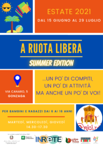 Scopri di più sull'articolo Doposcuola SUMMER EDITION 2021- Attività in corso!!