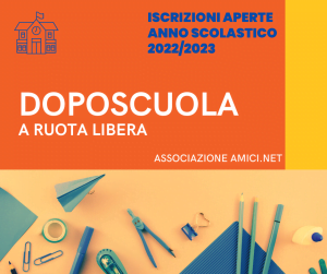 Scopri di più sull'articolo Apertura iscrizioni doposcuola – Settembre 2022