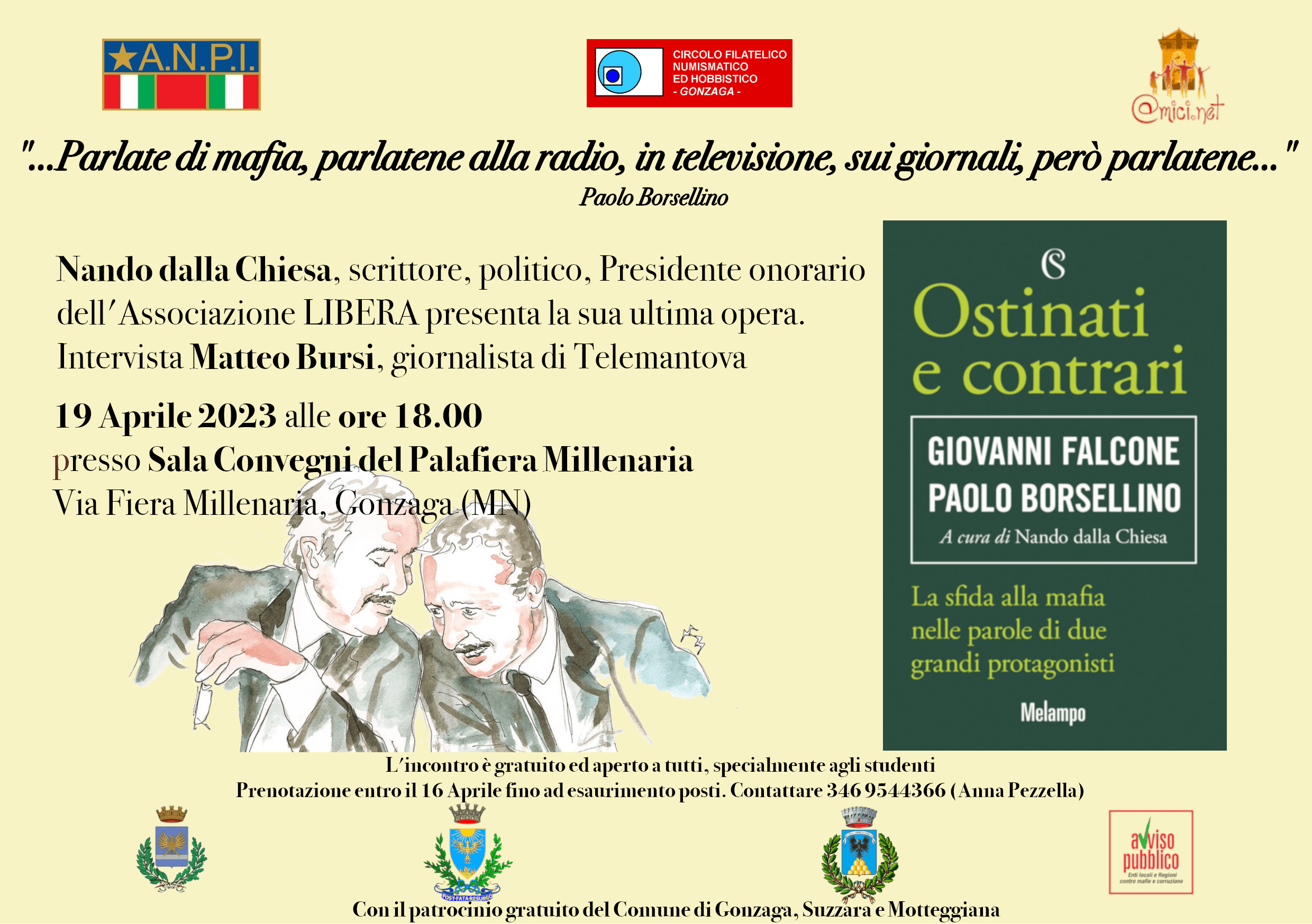 Al momento stai visualizzando Presentazione libro Nando Dalla Chiesa