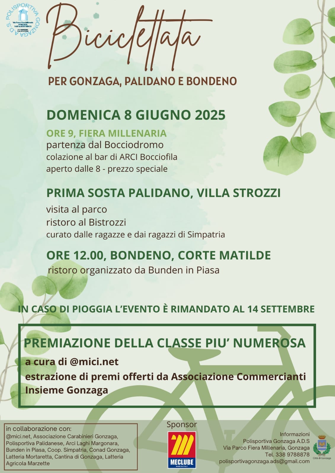 Al momento stai visualizzando Biciclettata