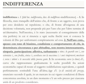 Indifferenza