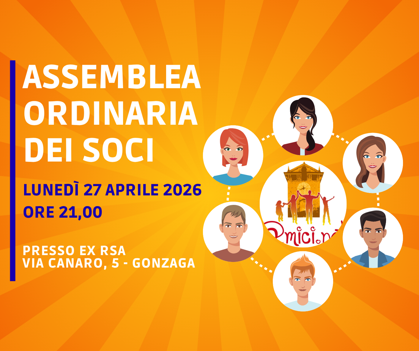 Al momento stai visualizzando CONVOCAZIONE ASSEMBLEA SOCI